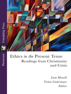 cover image of Ethics in the Present Tense